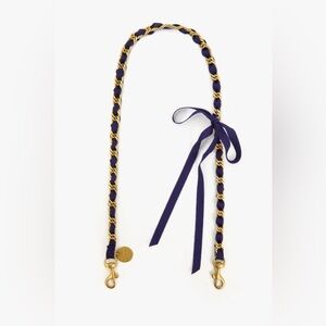 Clare V Royal Blue Grosschain Shoulder Strap
